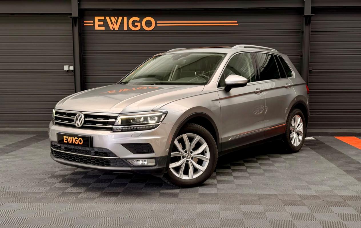 VOLKSWAGEN TIGUAN - 2.0 TDI 150 CARAT DSG7 TOIT OUVRANT / ATTELAGE (2017)