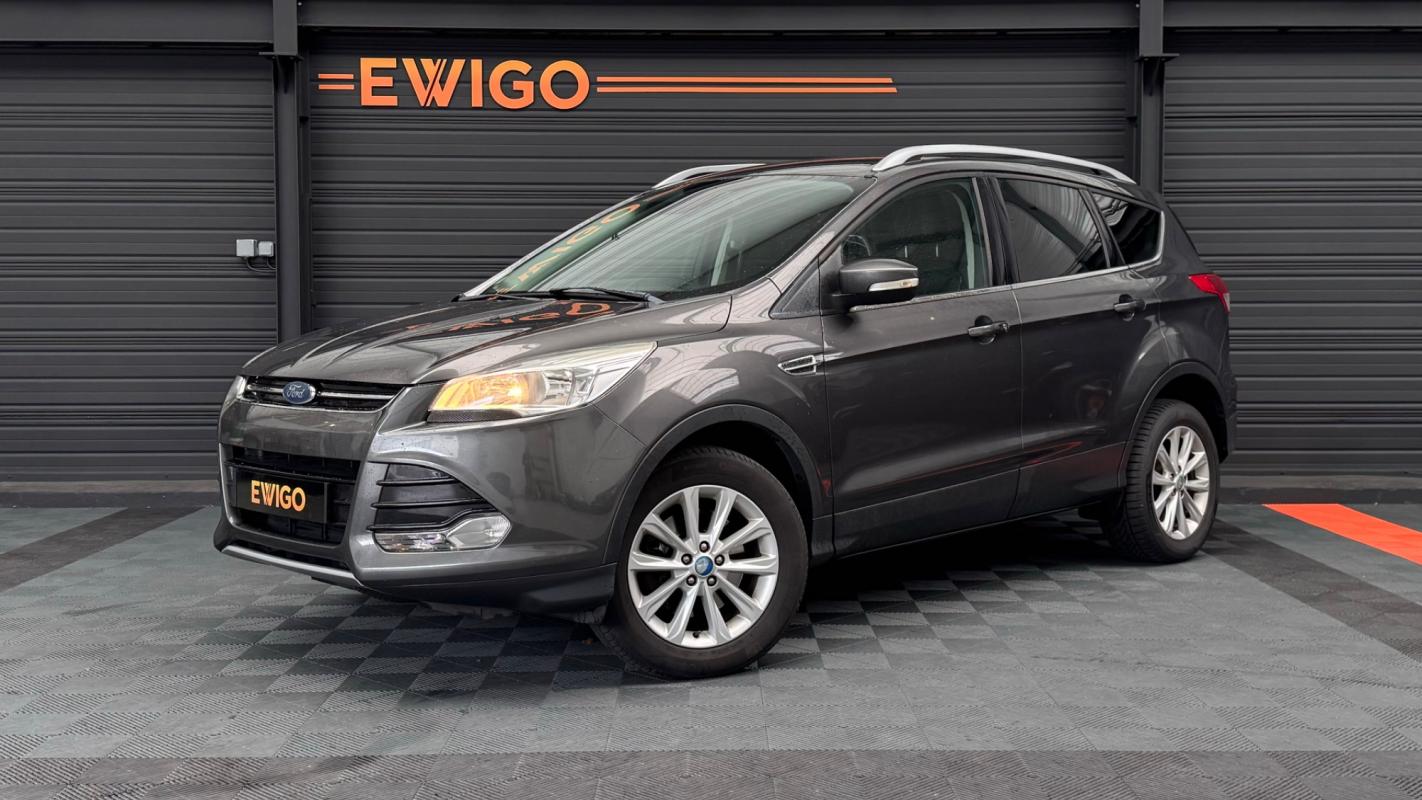 FORD KUGA - 2.0 TDCI 150 TITANIUM 4X2 + ATTELAGE / DISTRI OK PREMIERE MAIN (2016)