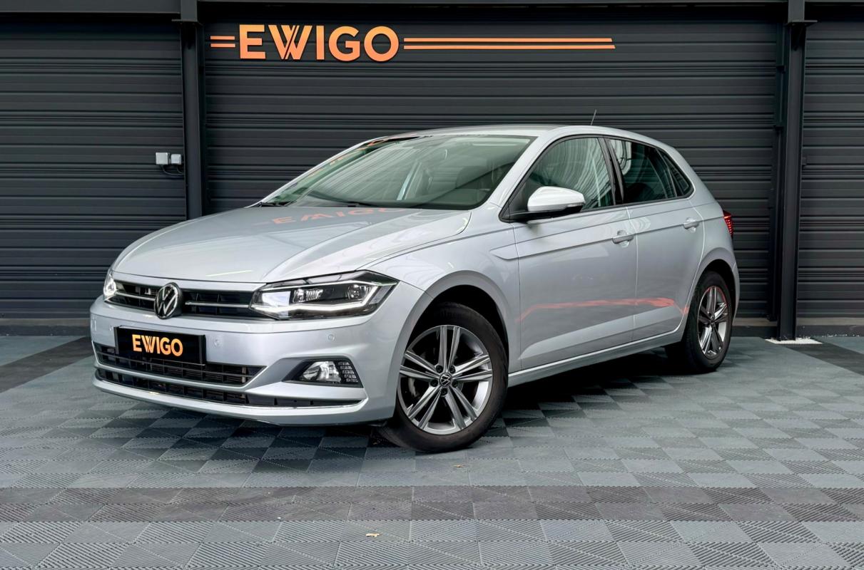 VOLKSWAGEN POLO - 1.0 TSI 95 CARAT DSG7 1ÈRE MAIN GARANTIE 12 MOIS (2020)