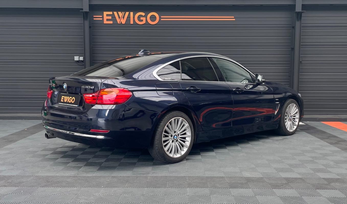 BMW Série 4 - GRAN-COUPE 3.0 430 D 258 XDRIVE BVA8 LUXURY + TOIT OUVRANT